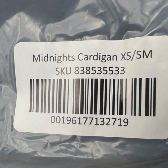 Taylor Swift Midnights Cardigan Official Merch 3X/4XL Sold Out Rare Plus Size - Picture 10 of 11
